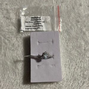 RBP Bomb Party Just A Dream LC Light Aquamarine Ring